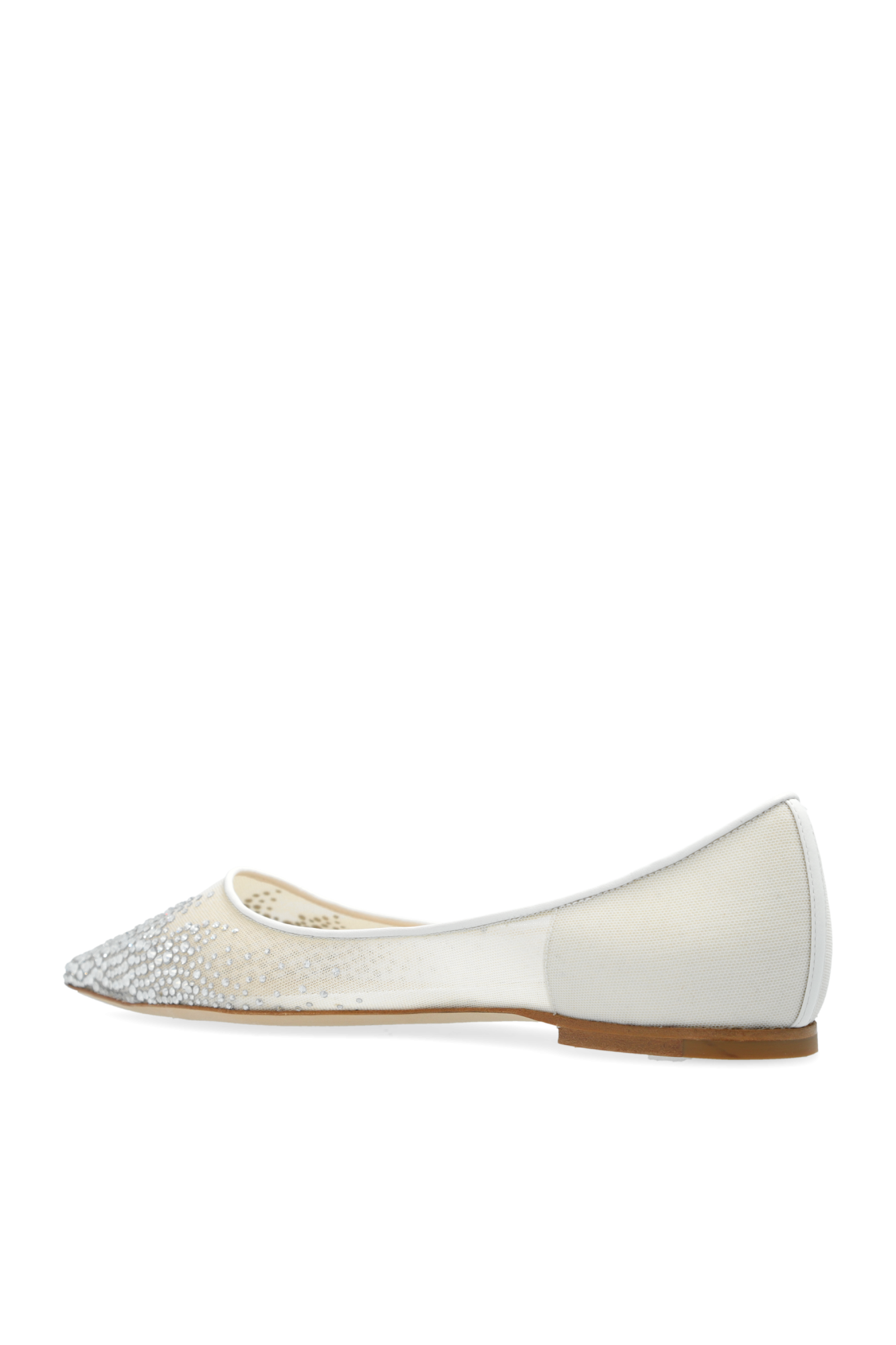 フラットシューズ Heukyung Harmony White Gloss Flats TT00057-BLANC Heukyung Harmony White Gloss Flats TT00057-BLANC (REQINS